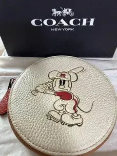 COACH ミッキーマウス コインケース