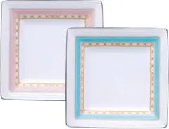 ♡♡ 新品　Noritake ノリタケ　19cm スクエアプレート　2枚セット