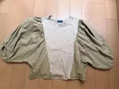 SHIPS パフスリーブ カットソー ベージュのサムネイル