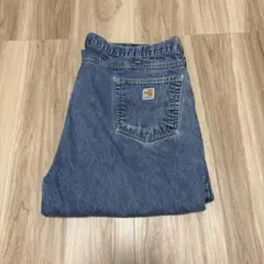 カーハート FR 難燃 デニムパンツ W44 メキシコ製 ビッグサイズ ゆるだぼのサムネイル