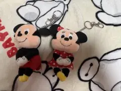 ちょっこりさん ミッキー ミニー キーホルダー