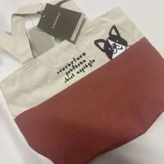 新品　刺繍トート フレンチブルドッグ　犬雑貨　グッズ
