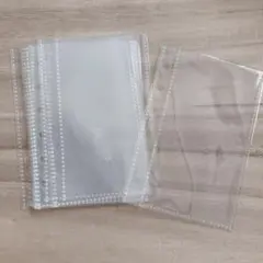 A7 シール帳　バインダー　リフィル　10枚