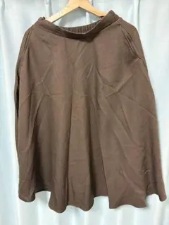 chocol raffine robe フレアスカート ブラウン F