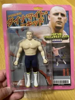 プロレス　ダイナマイト•キッド　ソフビ　フィギュア　ポピー風 チャンピオンシップ・特別版 ダイナマイト・キッド ソフビプロレス