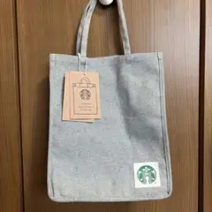 スターバックス アップサイクルコットン ショッパーバッグ デニムブルー Sのサムネイル