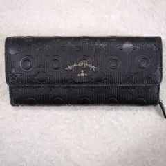 ヴィヴィアン　ANGLOMANIA ブラック 長財布