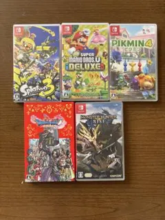 [最終値下げ！]Nintendo Switch ゲームソフト 5本セット