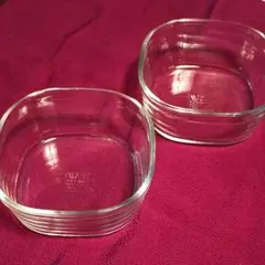イワキ 耐熱ガラス サラダボウル 食器  2個セット
