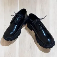 厚底ローファー24