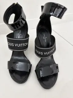 Louis Vuitton ロゴストラップ サンダル ブラックのサムネイル