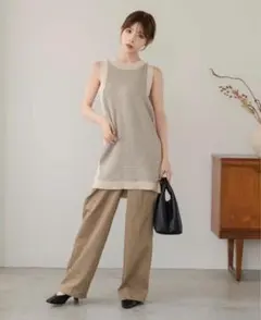 ニットベスト ユアムル yourmle ワンピース