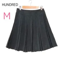 フレアスカート【M/64-91】ドットプリーツ ガーリー膝丈スカート新品タグ付き