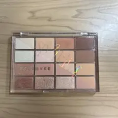 WAKEMAKE ソフトブラーリングアイパレット 18 ピーチクラッシュ