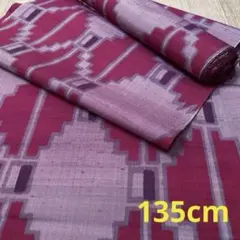 着物 はぎれ 537 アンティーク生地　布　ハギレ絹　銘仙　絣　古布　和布　和柄