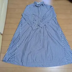 chocol raffine robe ストライプ シャツワンピース