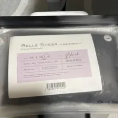 BELLE SHEER 着圧レギンス Lブラック