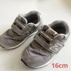 new balance スニーカー 996 16cm グレー
