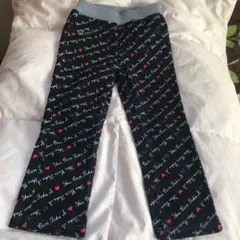 裏地暖か 黒バンツ 110cm