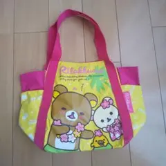 ★わけあり★ リラックマ ミニトート バルーントート ナイロン アロハ
