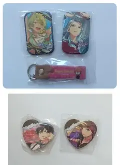 あんスタ 一番カフェ Eden 日和 凪砂 缶バッジ スバル 北斗 真緒