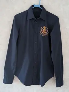ラルフローレンスポーツRALPH LAUREN　SPORT長袖シャツ　M 紺のサムネイル