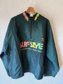 90s USA製 Surf Style アノラック ナイロンパーカー 玉虫色