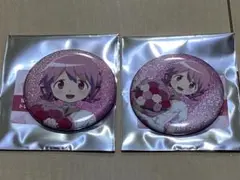 魔法少女まどか☆マギカ マルイ グリッター缶バッジ まどか 映画 ワンピース