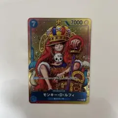 ワンピースカード　ルフィ　王冠　プロモカード　P-043