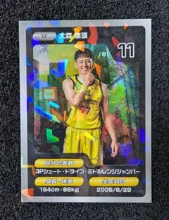 サンロッカーズ渋谷　大森康瑛選手