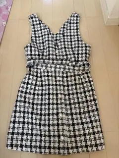 【美品】チェック柄 ワンピース