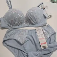 ブラジャーショーツセット ライトブルー