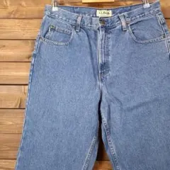 00s L.L.Bean エルエルビーン ストレートデニム 35×32のサムネイル