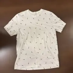 Nike ロゴパターン Tシャツ Lサイズ ホワイト