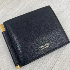 極美品✨ TOM FORD トムフォード マネークリップ 折り財布 ブラックのサムネイル