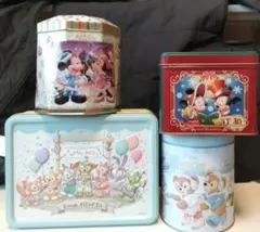 ディズニーリゾート　空き缶　4個セット❣️まとめ売り