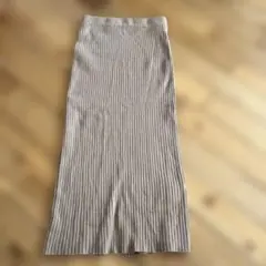 AZUL by MOUSSY ベージュ タイトスカート