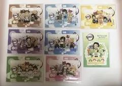 鬼滅のufotableポイント景品 ICカードステッカー まとめ売り 8枚セット