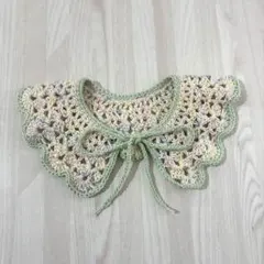 ベビーつけ襟 スタイ かぎ針編み