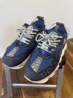 VERSACE Chain Reaction スニーカー ブルーのサムネイル
