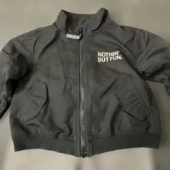 BREEZE ブラック ジャケット ベビーＭＡ−1