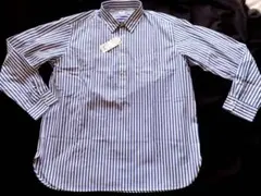 新品タグ付き　Uniqlo ユニクロ　ストライプ　プルオーバーシャツ　XXL