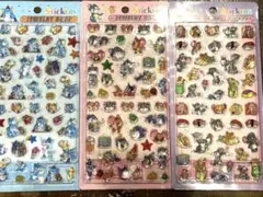 トム&ジェリー　ドロップシール　硬いシール　3枚セット