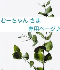 むーちゃん さま　専用ページ♪