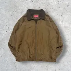 vintage ジップアップ ブルゾン y2k シティボーイ テック ブラウンのサムネイル