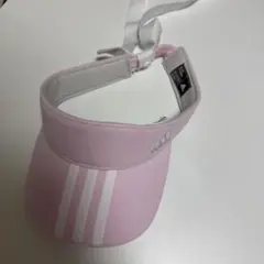 アディダス　ゴルフ　サンバイザー　ピンク