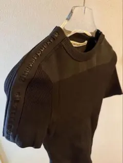 【最終値下げ！】alexanderwang アレキサンダーワンロゴリブニットxsのサムネイル