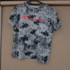 Champion Tシャツ グレー 総柄 M(10/12)