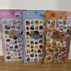 ほっぺちゃん　プーさん　プチドロップステッカー