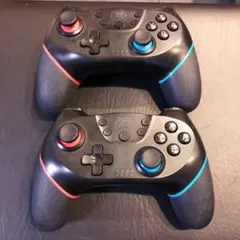 2個　Nintendo Switch ワイアレス　コントローラー YOBWIN